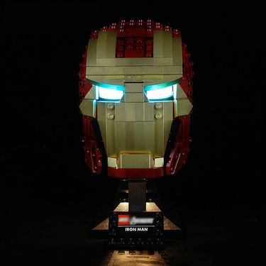 Lego Iron Man Helmet 76165 light kit